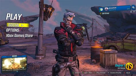 How to join a friend's game in Borderlands 3.